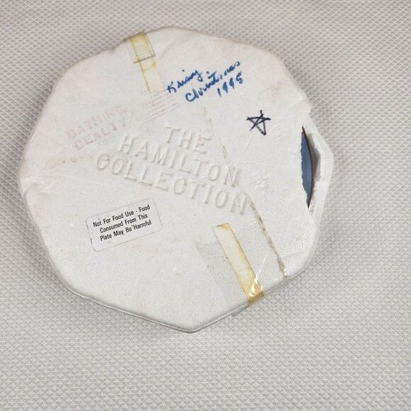 Marilyn Monroe Bathing Beauty Hamilton Collector Plate Remembering Norma Jeane - Picture 4 of 4